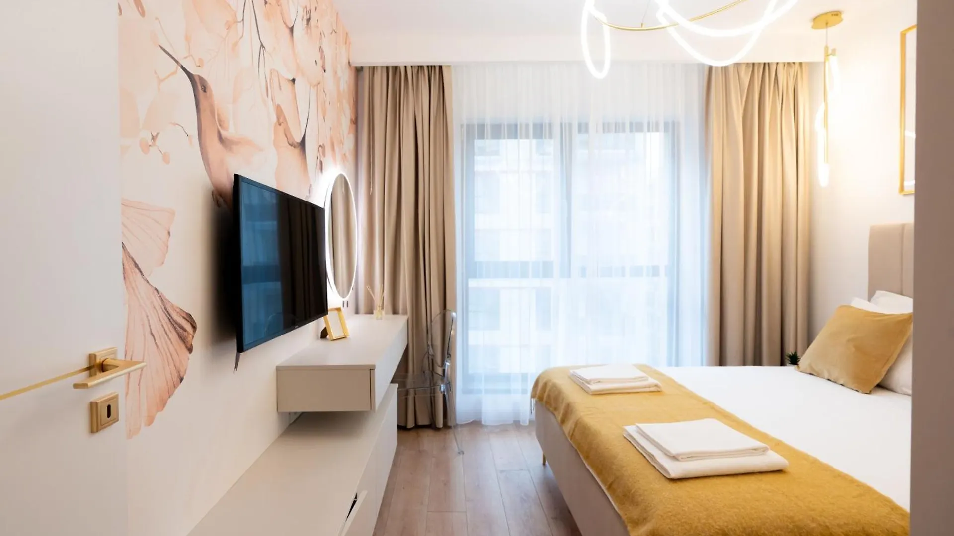 Soni Exclusive Apartments Plaza With Private Parking & Self Check-In ブカレスト